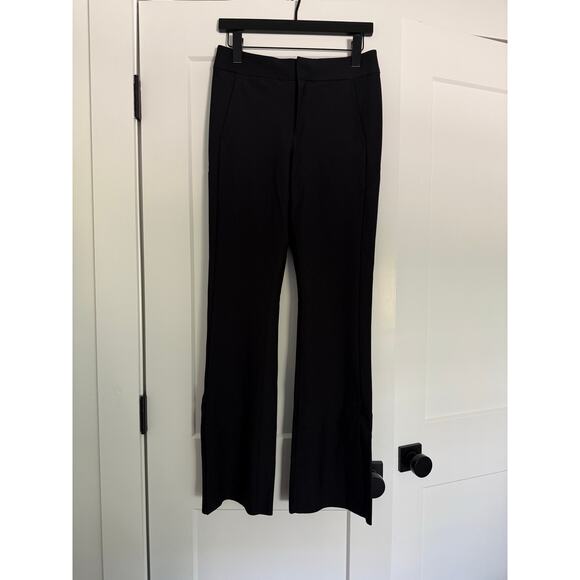 $148 Athleta Stellar Flare Trouser - Size 6 - Black - Picture 5 of 11